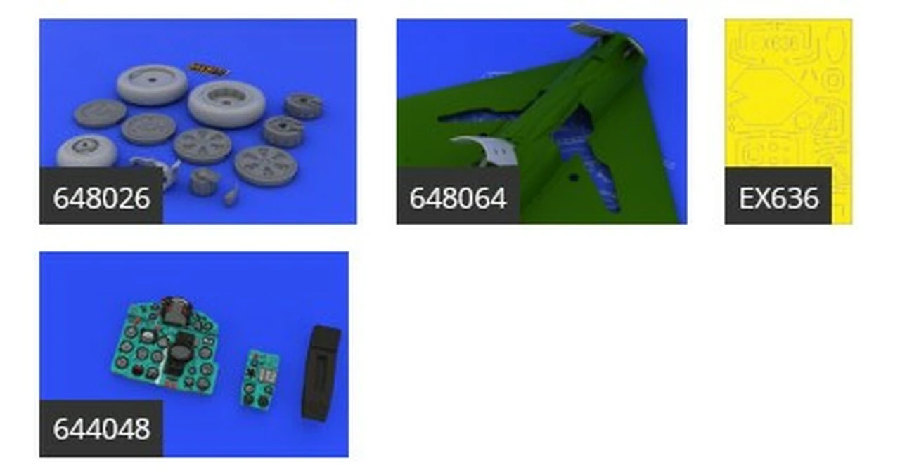 MiG-21MF LooKplus for EDU (Photo-Etch & Resin) 1/48 Eduard