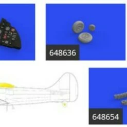 Tempest Mk II LooKplus for EDU & SHY (Photo-Etch & Resin) 1/48 Eduard