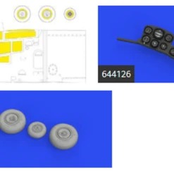 Ar234B LooKplus for HSG & Hobby 2000 (Photo-Etch & Resin) 1/48 Eduard