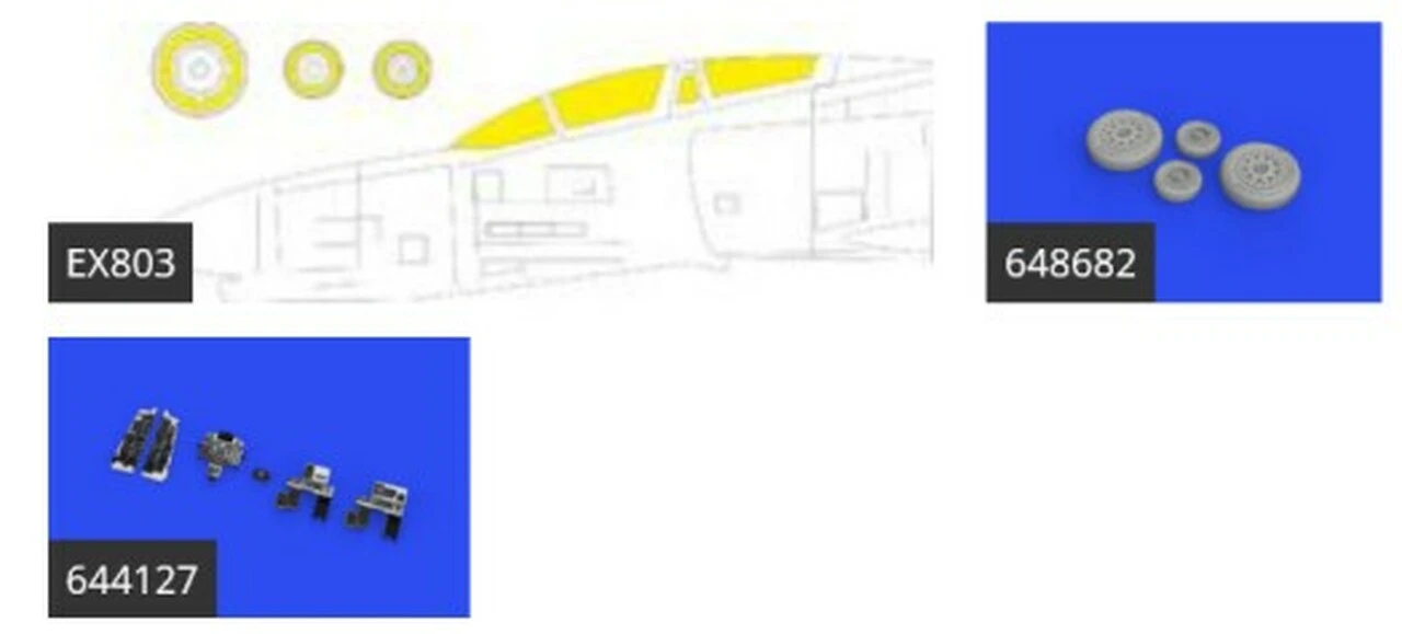 F-4B LooKplus for TAM (Photo-Etch & Resin) 1/48 Eduard
