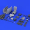 MiG21R Interior for EDU (Photo-Etch & Resin) 1/48 Eduard