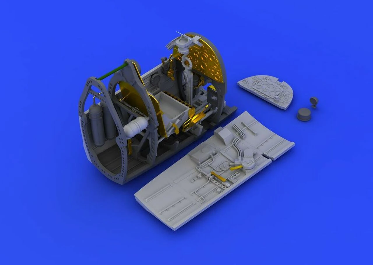 Spitfire Mk VIII Cockpit for EDU 1/48 Eduard