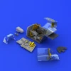 Bf 109G-6 Cockpit for EDU (Photo-Etch & Resin) 1/48 Eduard