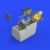 Bf 109F Cockpit for EDU (Photo-Etch & Resin) 1/48 Eduard