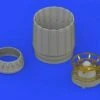 F-4J Exhaust Nozzles for Zoukei (Photo-Etch & Resin) 1/48 Eduard