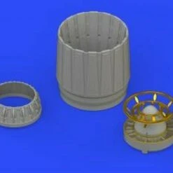 F-4J Exhaust Nozzles for Zoukei (Photo-Etch & Resin) 1/48 Eduard