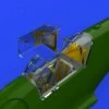 Bf 109F Cockpit & Early Seat for EDU (Photo-Etch & Resin) 1/48 Eduard
