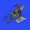 Bf 109G-4 Cockpit for EDU (Photo-Etch & Resin) 1/48 Eduard