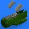 Fw 190A-5 Fuselage Guns for EDU (Photo-Etch & Resin) 1/48 Eduard