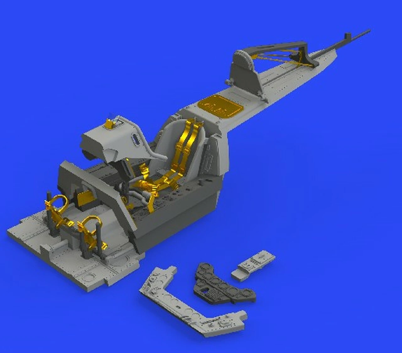 Fw 190A-8/R2 Cockpit for EDU (Photo-Etch & Resin) 1/48 Eduard