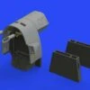 Bf 109E Fuselage Guns for EDU (Photo-Etch & Resin) 1/48 Eduard