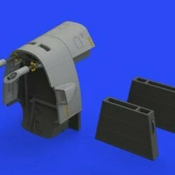 Bf 109E Fuselage Guns for EDU (Photo-Etch & Resin) 1/48 Eduard