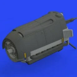 Bf 109E Engine for EDU (Photo-Etch & Resin) 1/48 Eduard