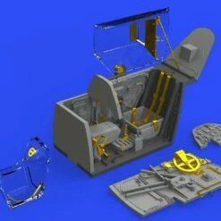 Bf 109G-10/U4 Cockpit for EDU (Photo-Etch & Resin) 1/48 Eduard