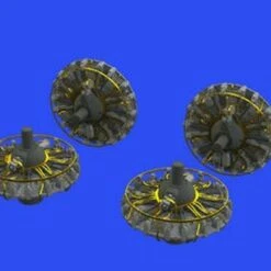 B-17G Engines for HKM (Photo-Etch & Resin) 1/48 Eduard