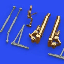 B-17G Undercarriage Legs for HKM (Bronze & Resin) 1/48 Eduard