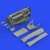 P-51D Engine for EDU (Photo-Etch & Resin) 1/48 Eduard