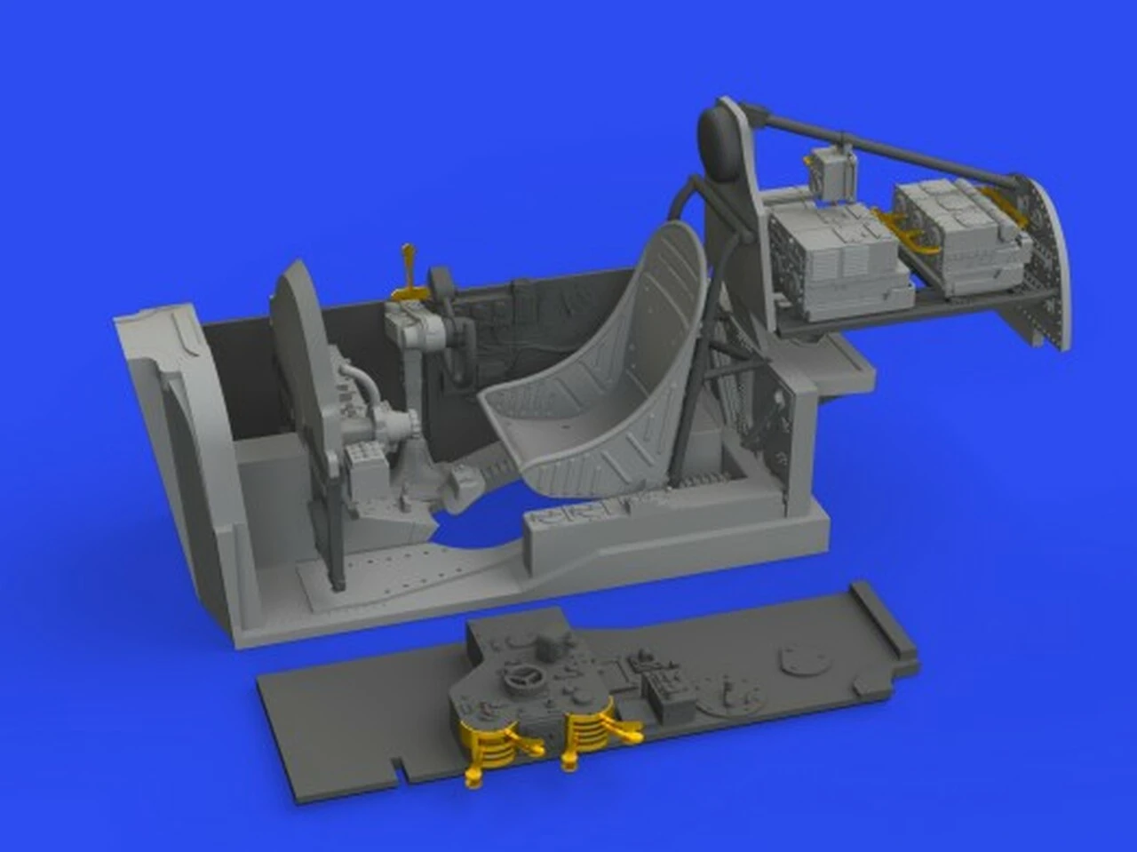 P-38H Cockpit for TAM (Photo-Etch & Resin) 1/48 Eduard