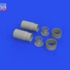 F-4B Exhaust Nozzles for TAM(Photo-Etch & Resin) 1/48 Eduard