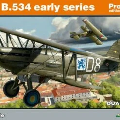 Avia B534 Early Series BiPlane Fighter Dual Combo (Profi-Pack) 1/72 Eduard