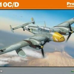 Bf 110C/D Fighter (Profi-Pack Plastic Kit) 1/72 Eduard
