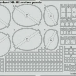 Sunderland MK III Surface Panels for ITA 1/72 Eduard