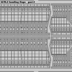 Shackleton AEW2 Landing Flaps for RVL 1/72 Eduard