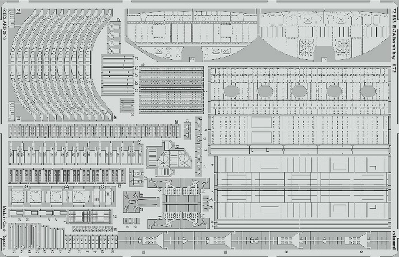B-2A Bomb Bay for MDO 1/72 Eduard