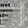 B-17G Cockpit Interior for ARX (Painted) 1/72 Eduard