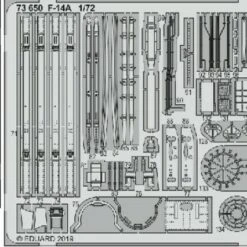 F-14A for FNM (Painted) 1/72 Aircraft- Eduard