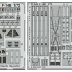 F-14B for LNR (Painted) 1/72 Eduard