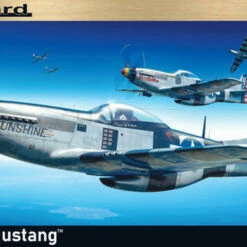 WWII P-51K Mustang USAAF Fighter (Profi-Pack Plastic Kit) 1/48 Eduard