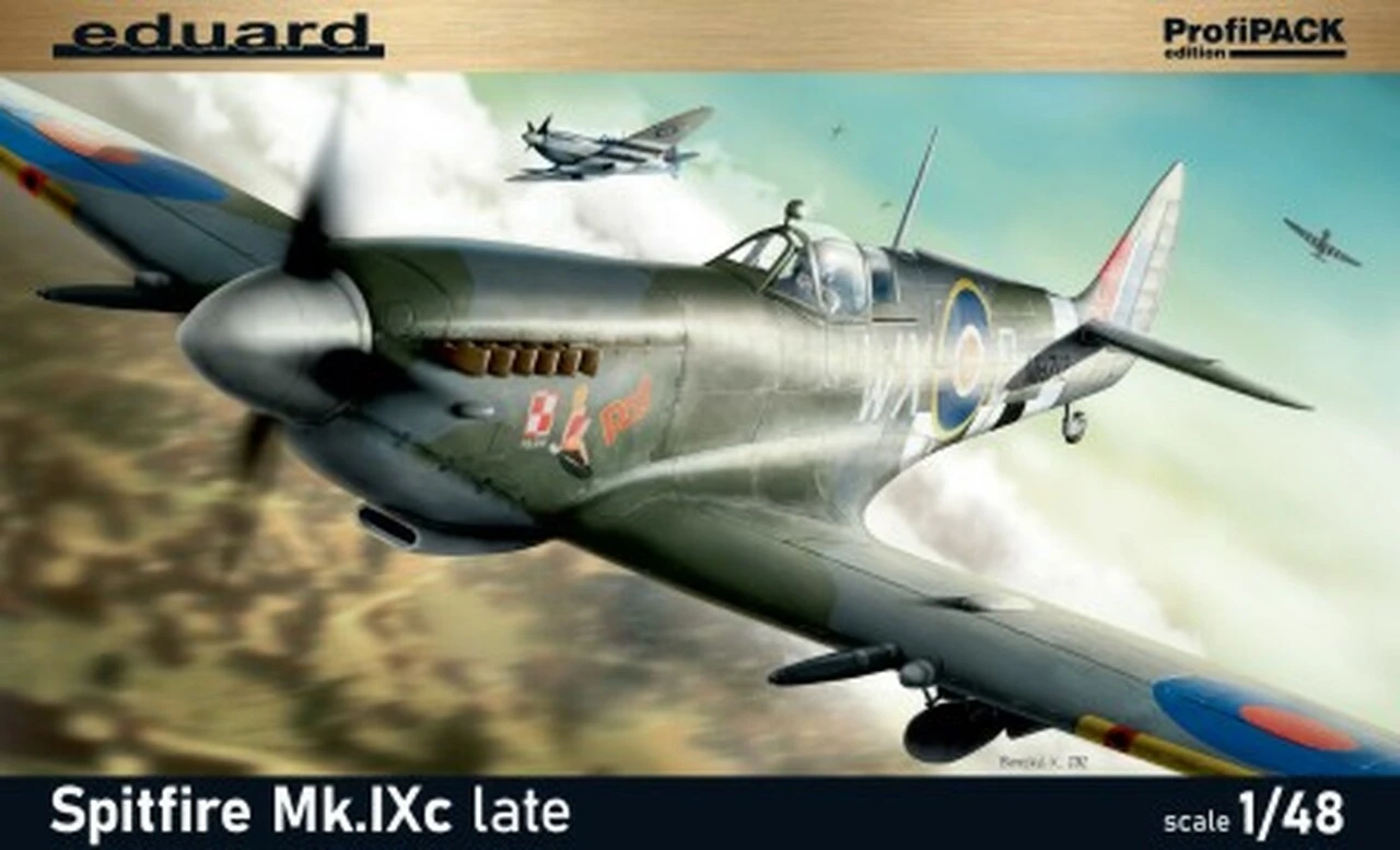 Spitfire Mk IXc Late British Fighter (Profi-Pack Plastic Kit) 1/48 Eduard