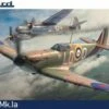 WWII Spitfire Mk Ia British Fighter (Wkd Edition Plastic Kit) 1/48 Eduard