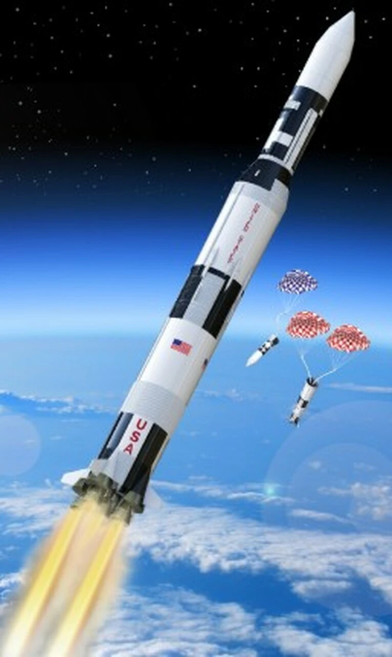 Saturn V Skylab Model Rocket Kit (Skill Level Master) 1/100 Estes Rockets