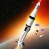 Saturn 1B Model Rocket Kit (Skill Level Master) 1/100 Estes Rockets