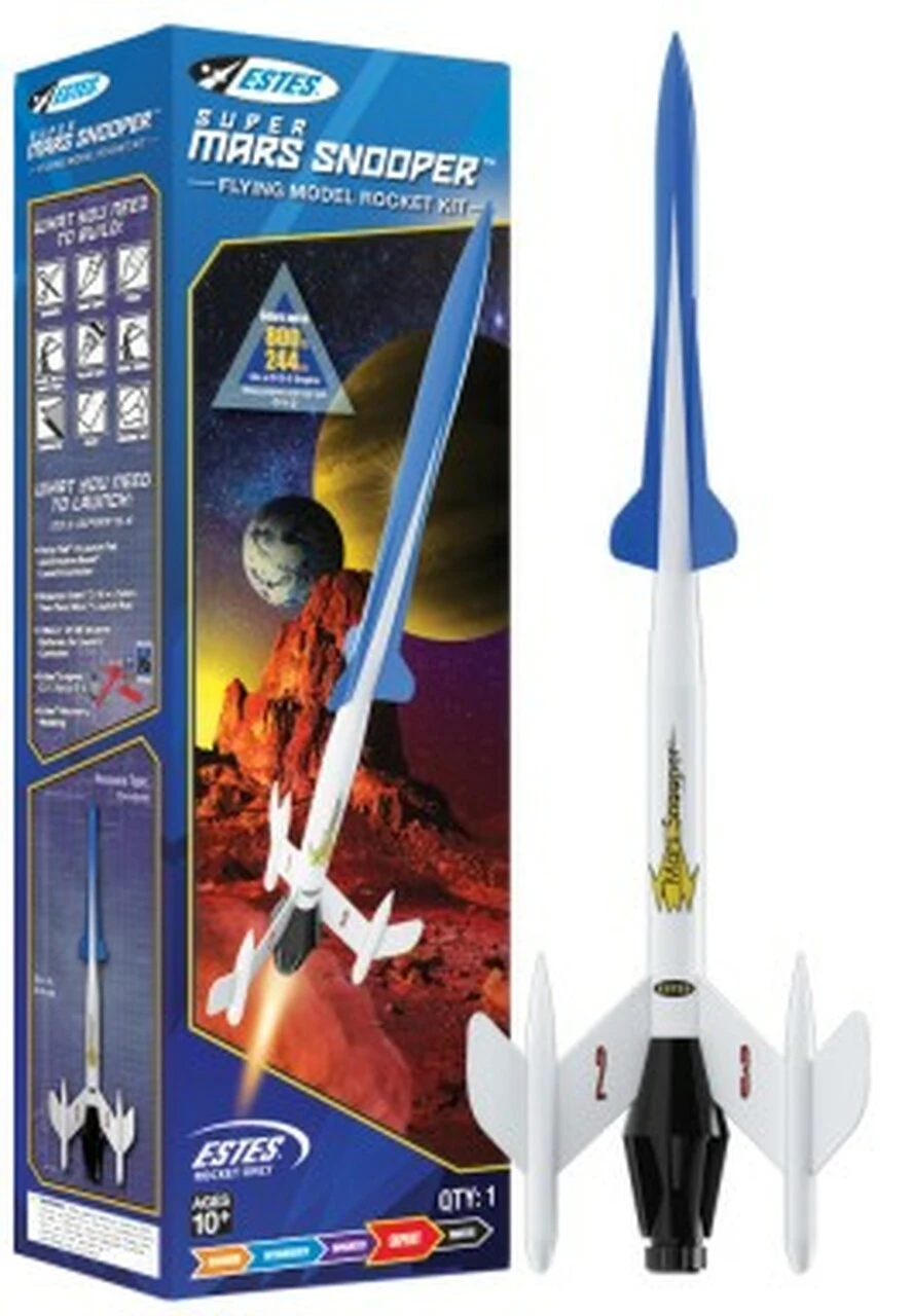 Super Mars Snooper Model Rocket Kit (Skill Level Expert) Estes Super Mars Snooper Model Rocket Kit (Skill Level Expert) Estes