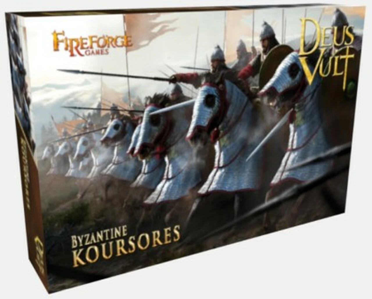 Deus Vult Byzantine Koursores (12 Mtd) 28mm Fireforge Games