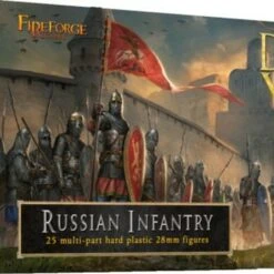Deus Vult Medieval Russian Infantry (25) 28mm Fireforge Games