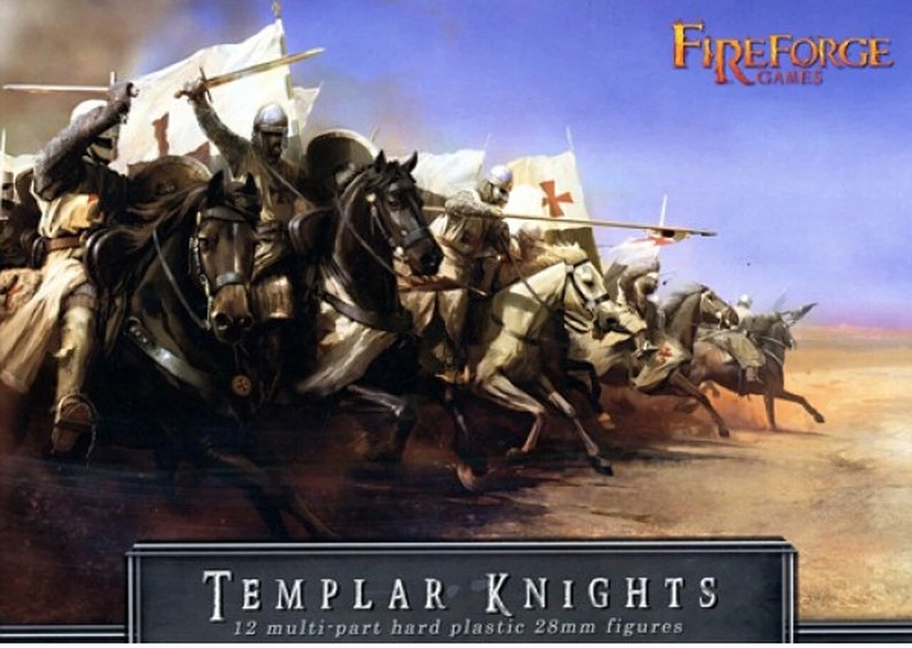 Templar Knights Cavalry 28mm Fireforge Games