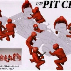 Formula 1 Pit Crew Set A (12) 1/20 Fujimi