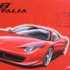 2009 Ferrari 458 Italia Sports Car 1/24 Fujimi