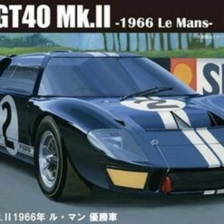 Ford GT40 Mk II #2 1966 LeMans Race Car 1/24 Fujimi