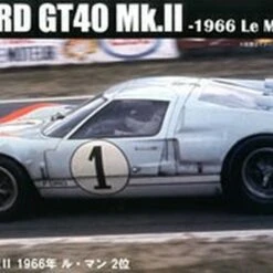 Ford GT40 Mk II #1 1966 LeMans Race Car 1/24 Fujimi