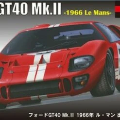 Ford GT40 Mk II #3 1966 LeMans Race Car 1/24 Fujimi