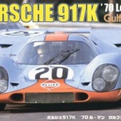 Porsche 917K Gulf Color 1970 LeMans Race Car 1/24 Fujimi