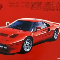 Ferrari 288 GTO Sports Car 1/24 Fujimi