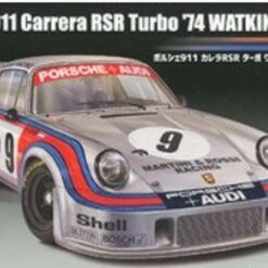 Porsche Carrera 911 RSR Turbo Martini & Rossi #9 1974 Watkins Glen Race Car 1/24 Fujimi