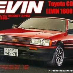 1983 Toyota Corrola AE86 Levin 1600 GT APEX 2-Door Car 1/24 Fujimi