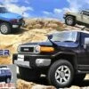 Toyota FJ Cruiser 2-Door SUV (Molded Black) (Snap) 1/24 Fujimi